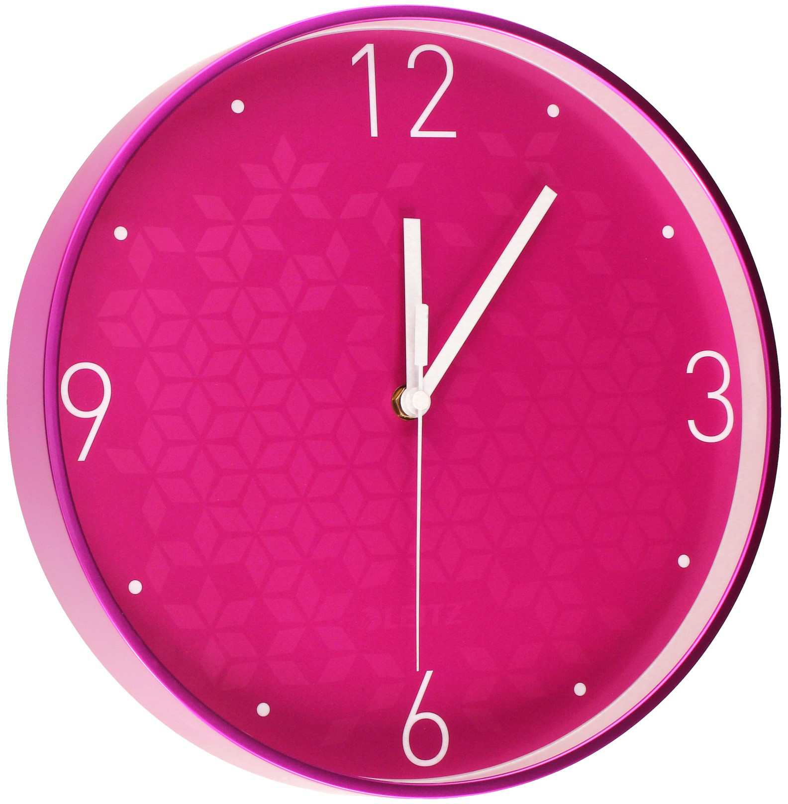 LEITZ Zegar ścienny różowy WOW Leitz
