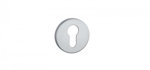 Aprile Rozeta Aprile R slim 5mm chrom satyna MSC wkładka AS R 5S SC PZ