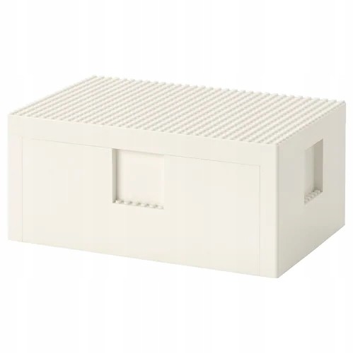 Ikea Bygglek Pudełko Lego z pokrywką 35x26x12 cm