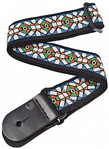 D'Addario D'Addario Woven Pasek gitarowy, Stained Glass 50E02