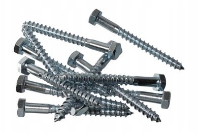 Wkręt Do Drewna Na Klucz,ocynkowany 82501 12*200MM