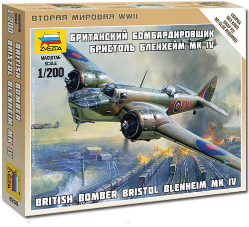 Zvezda Bristol Blenheim Mk.IV 6230
