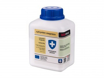 BIOMUS Biomus Cytrynian Magnezu 100G Na Niedobór Magnezu