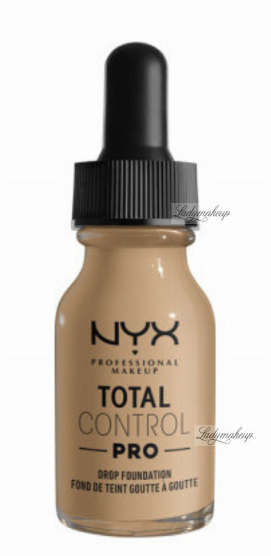 NYX professional makeup Professional Makeup - TOTAL CONTROL PRO - DROP FOUNDATION - Podkład do twarzy w kropelkach - 13 ml - 10 - BUFF