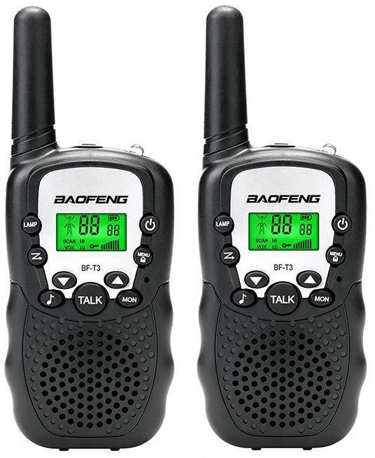Baofeng Radiotelefon BF-T388 2 szt. - czarny (R BF T-388 BLACK) R BF T-388 BLACK