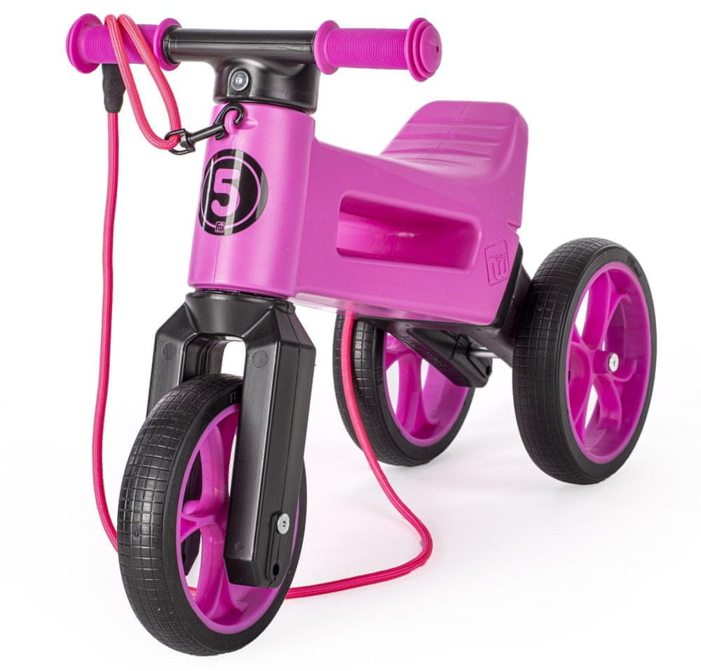 Teddies rowerek dziecięcy Funny Wheels Super Sport 2w1 różowy