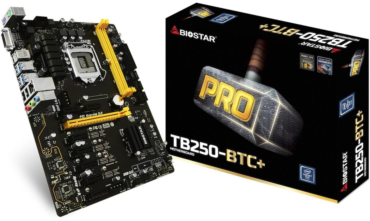 Biostar TB250-BTC Mining