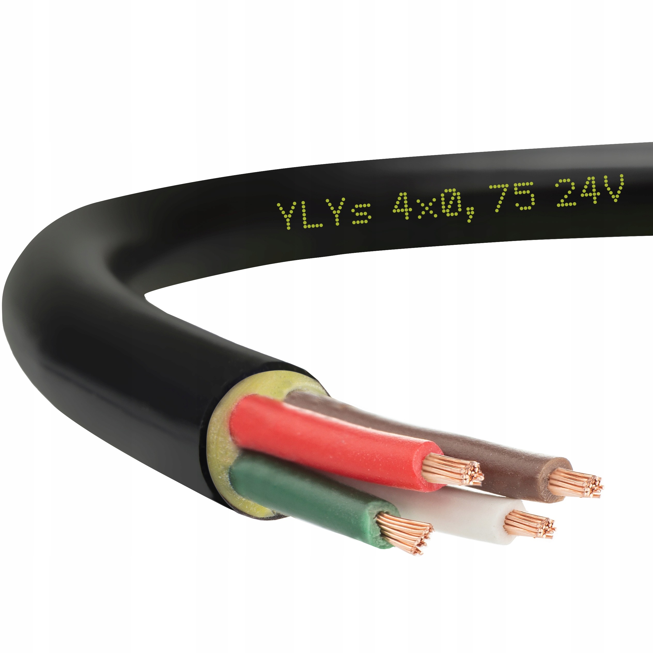 Conotech kabel samochodowy przyczep YLYs 4x0,75