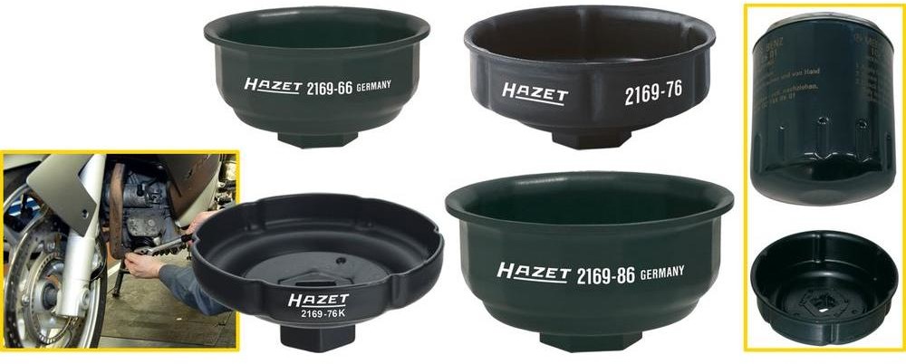 Hazet Klucz do demontażu filtrów oleju 2169-76K 2169-76K