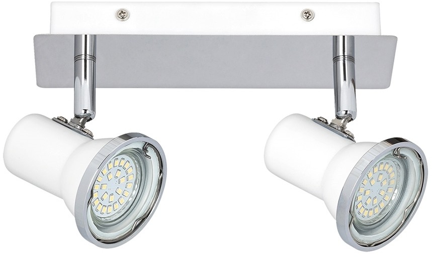 Rabalux 5498 - LED Oświetlenie łazienkowe punktowe STEVE 2xGU10/4,5W/230V