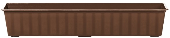 Prosperplast Skrzynka balkonowa Agro 80 cm brązowa