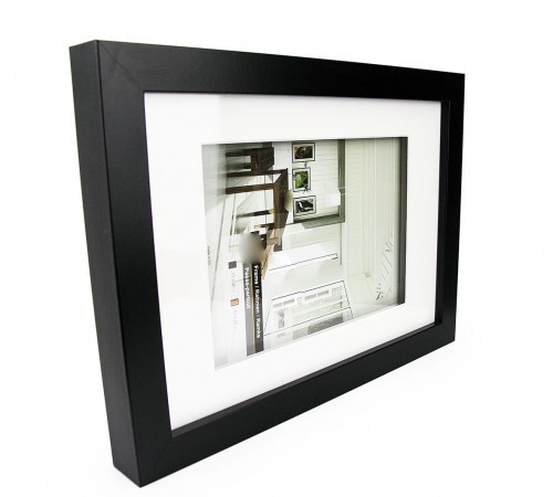 Icar Ramka 21x30 3D do ekspozycji czarna RIC213DMAX2