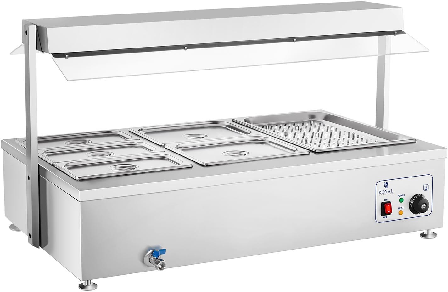 Royal Catering Bemar - 6 x GN - kranik RCBM-6WA RCBM-6WA