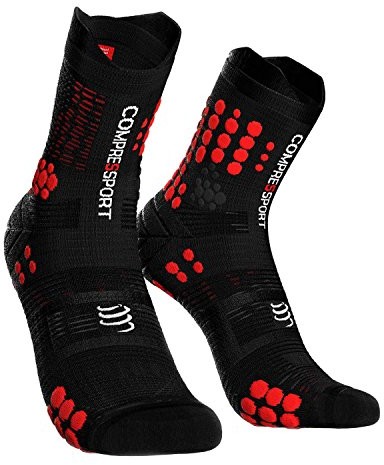 Compressport compress port Pro Racing Socks V3 Trail High Fluo Pink, T4 CS1TSHV399T4