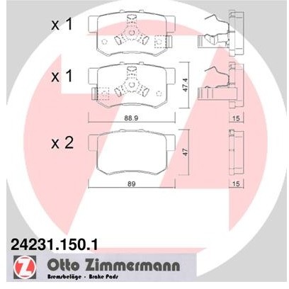 ZIMMERMANN 24231.150.1