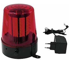 Eurolite LED Police Light 108 LEDs red Classic kogut policyjny LED 51931471