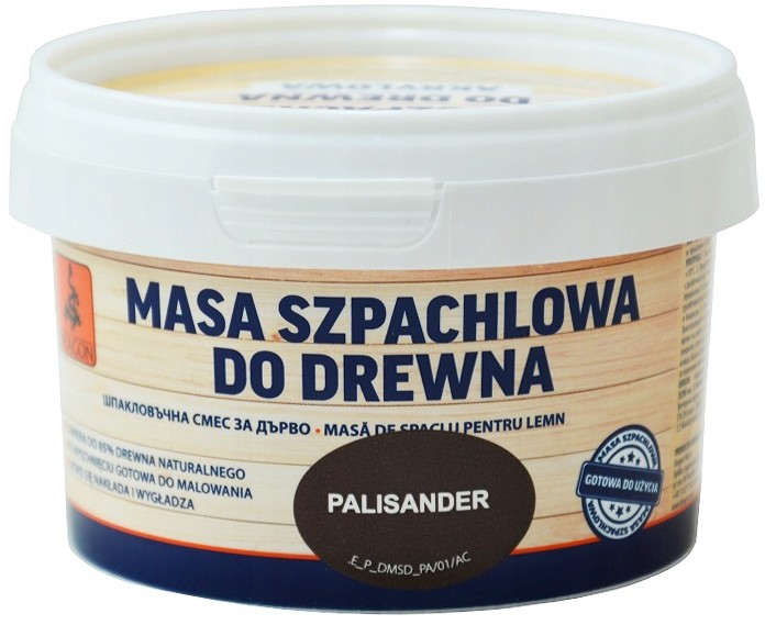 Dragon Masa szpachlowa do drewna Palisander 250g