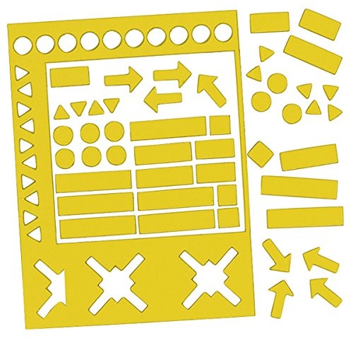 Legamaster Magnes symboliczny symbole magnetyczne, 10 mm, żółty, ok. 50 g/cm g 7-448105