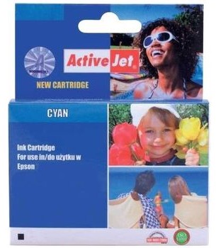 ActiveJet Tusz do drukarki zamiennik Epson T1302 błękitny AE-1302N
