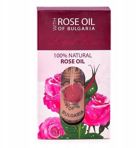 100% Naturalny Olejek Różany Rose Oil 1,2ml