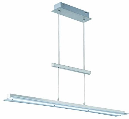 Reality Leuchten Smash lampa wisząca, metal, 18 W, nikiel matowy (R32421107)