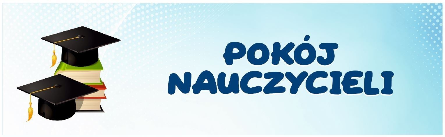 Tabliczka na Drzwi Pokój Nauczycieli ZT101