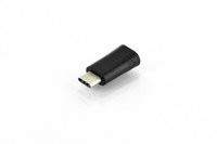 Assmann AK-300523 000-S kompaktowy adapter USB Type-C Type-C i mikro B Czarny AK-300523-000-S