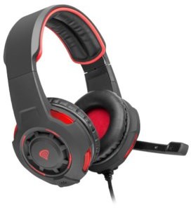 Natec Genesis HX60 Czarno-czerwone