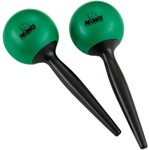 Meinl NINO582GR plastikowe marakasy - zielone NINO582GR