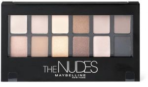 Maybelline The Nudes Eyeshadow Palette paleta 12 cieni 9,6g