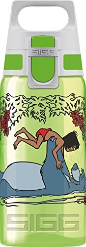 Sigg Viva One Jungle Book, butelka butelka na napoje dla dzieci, 0.5 L, polipropylenu, wolne od BPA dla dzieci, zielona, 0.6 L 8686.30