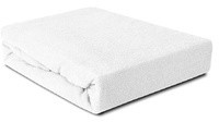 Darymex Prześcieradło Frotte z gumką białe 90x200 dx-90-pft-014