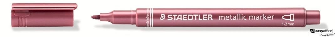 Staedtler Marker metaliczny okr.końc. czerwony 8323-232