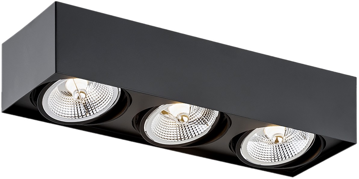 Argon Plafon 3x15W GU10 AR111 RODOS PLUS 6118 BZ   bez żarówek) 6118 BZ