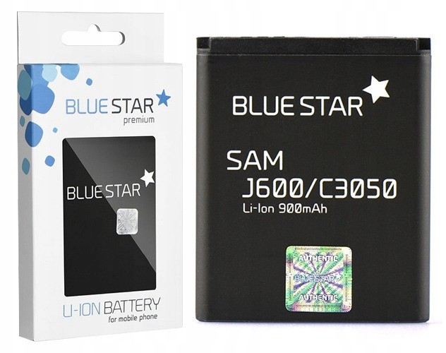 Samsung J600 C3050 M600 Bateria 900MAH Blue Star