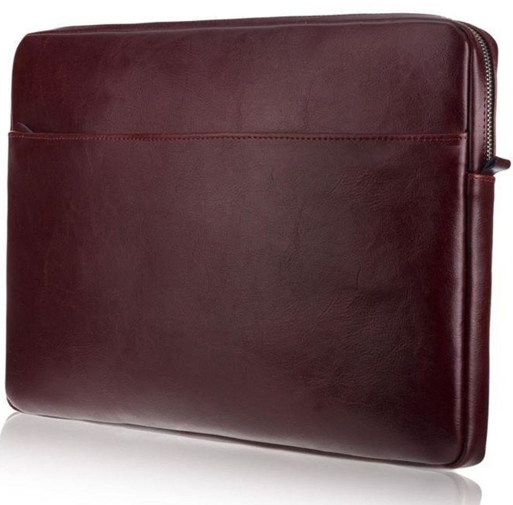 KEMER Pokrowiec skórzany na laptopa 15' SA24A Bordowy POKROWIEC NA LAPTOPA SA24A 15CALI BURGUNDY-0