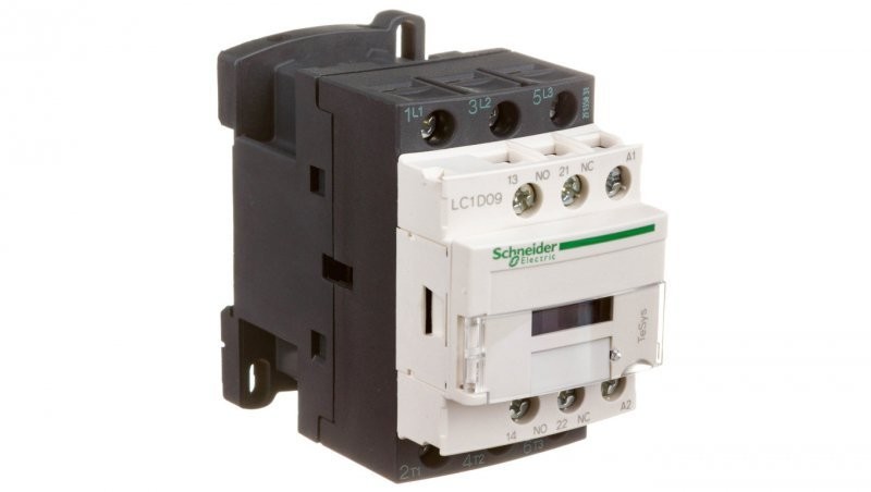 Schneider Electric Stycznik mocy 9A 3P 42V AC 1Z 1R LC1D09D7 LC1D09D7