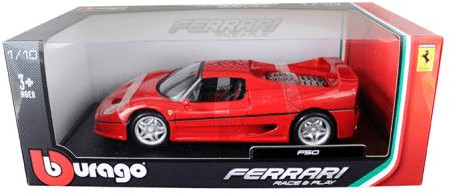 Bburago 1:32 Ferrari Race czerwony