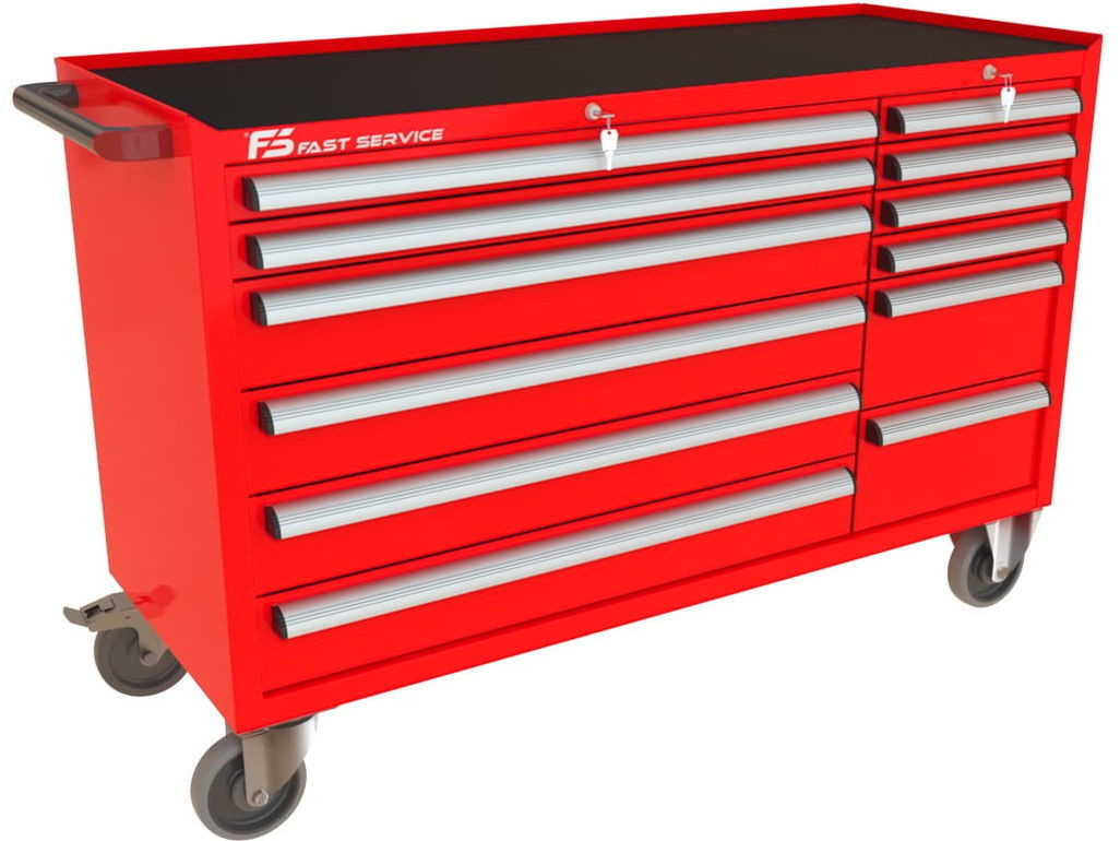 Fastservice Wózek warsztatowy MEGA z 12 szufladami PM-214-17 PM-214-17