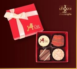 Chocobox Czerwony-podarunek-2x2