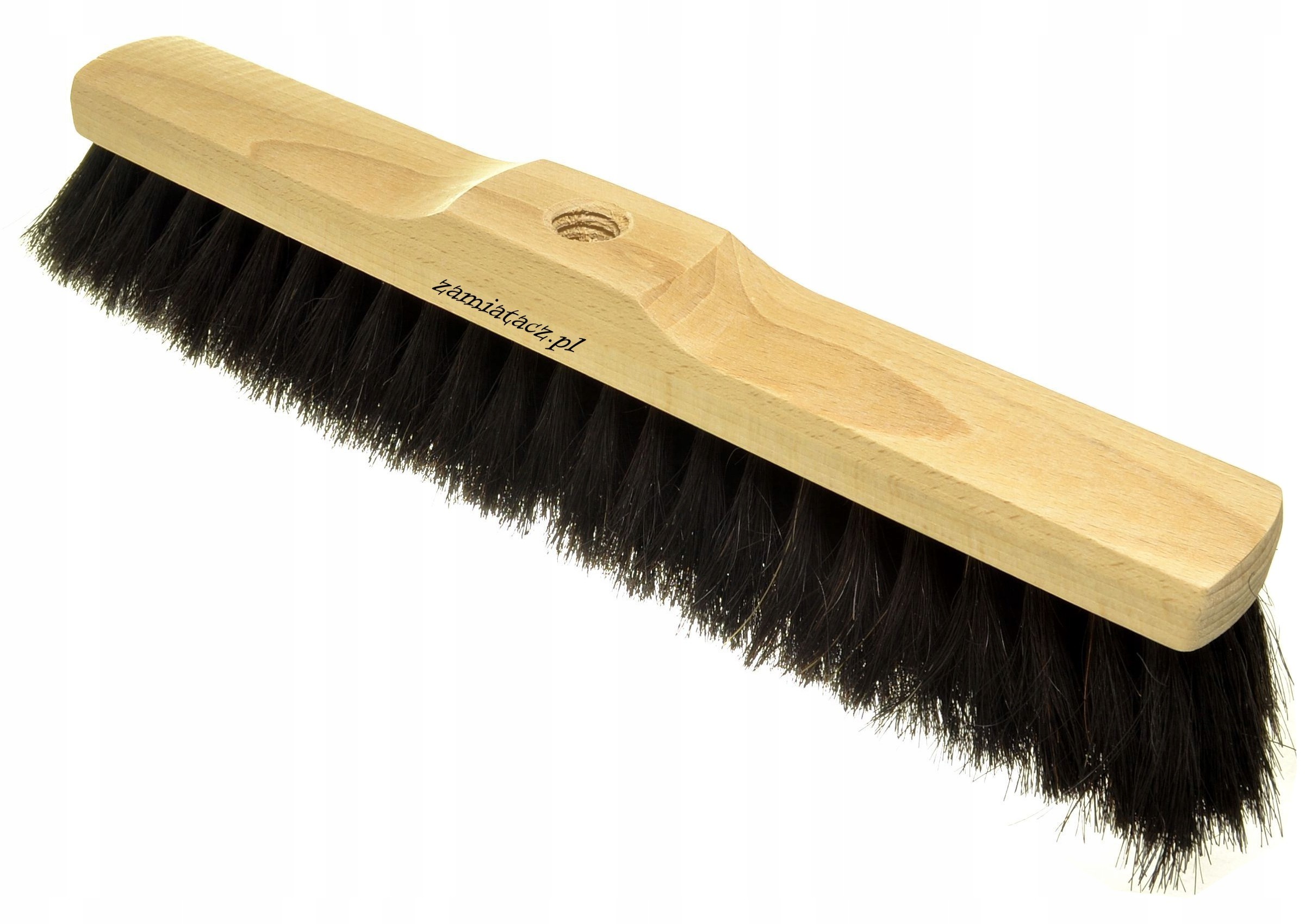 Miotła do zamiatania 50 cm z prawdziwego włosia ko