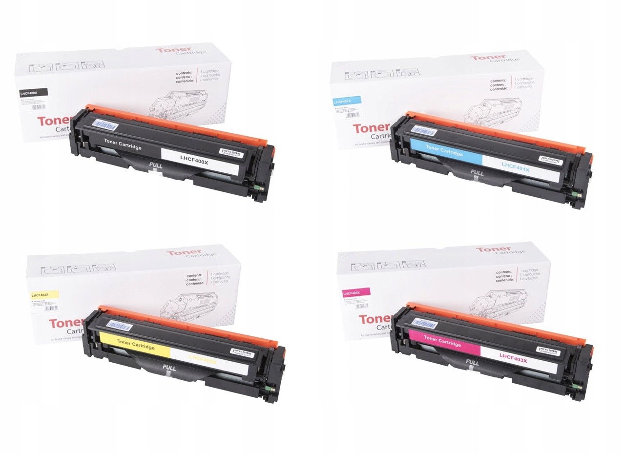 4X Toner do Canon 045H MF632cdw MF634Cdw MF635cx