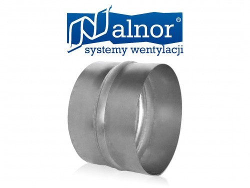 Alnor Złączka nyplowa (nypel, łącznik) do rur, kanałów, przewodów 400mm NS-400
