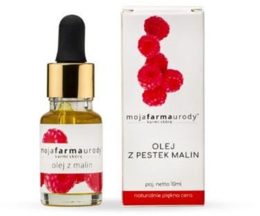 MOJA FARMA URODY Olej z Pestek Malin, Moja Farma Urody, 10 ml