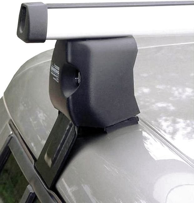 Diheng bagażnik dachowy na relingi dla Škoda Rapid Spaceback UPL007 ALU)