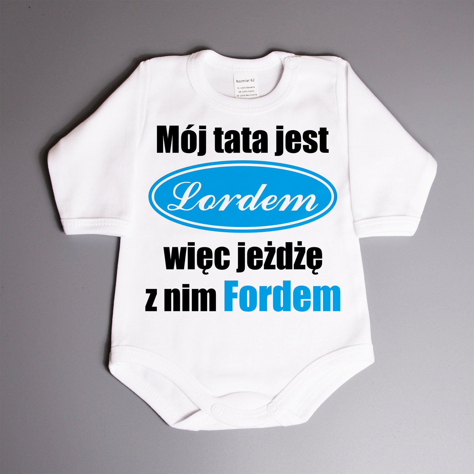 Poczpol Mój tata jest lordem - body dziecięce PRZPOC-8-2876