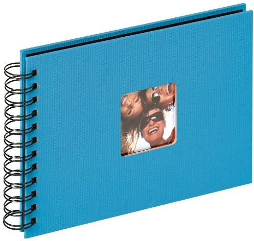 Walther Design Fun album z kółkami, niebieski (ozeanblau), 23 x 17 cm SA-109-U