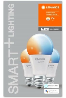 LEDVANCE Inteligentna żarówka LED LEDVANCE 485730 9W E27 Wi-Fi 3 szt.) | Bezpłatny transport | Raty 485730