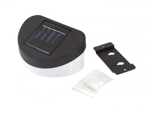 APTEL Lampka solarna 2 LED kinkiet na płot ZD31