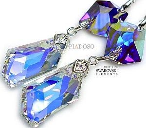 Swarovski Arande piękne długie kolczyki COSMIC ART 1567797827